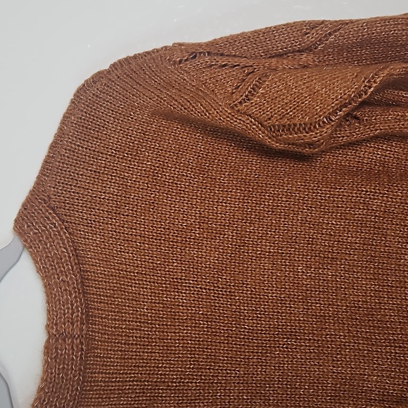 SHEIN Brown Knit Button-Front Cardigan | Women’s Size S - Picture 10 of 12